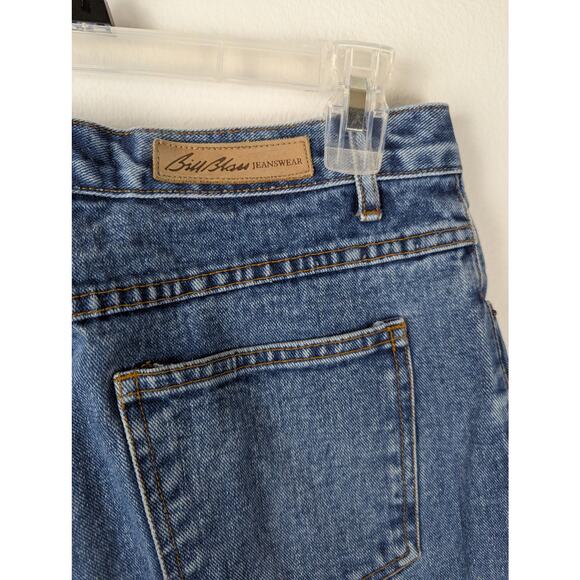 Bill Blass 12 Petite Womens Jeans "Easy fit "Mom Jeans W 31" H 43"Rise 12.75 - Picture 3 of 9
